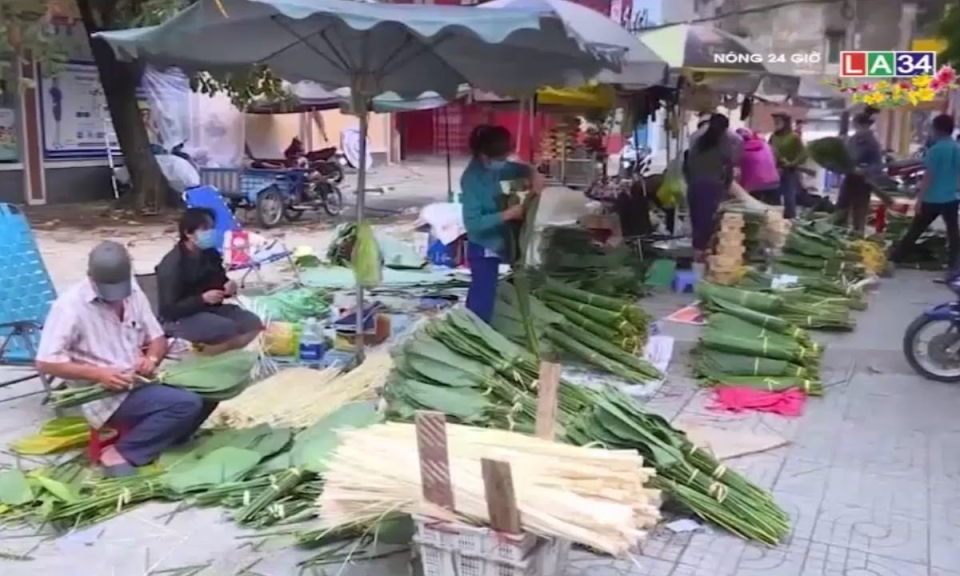Chợ lá dong Ông Tạ đìu hiu chưa từng có vì dịch Covid-19
