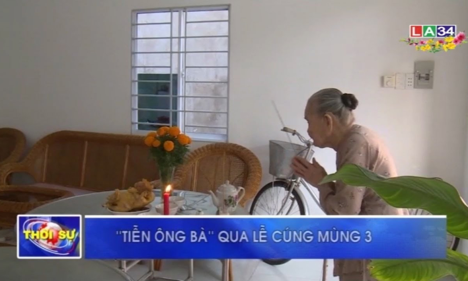 &#8220;Tiễn ông bà&#8221; qua lễ cúng mùng 3