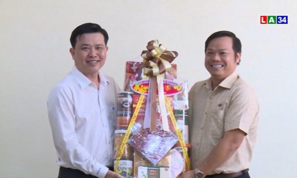 Lãnh đạo tỉnh Long An thăm, chúc Tết các doanh nghiệp