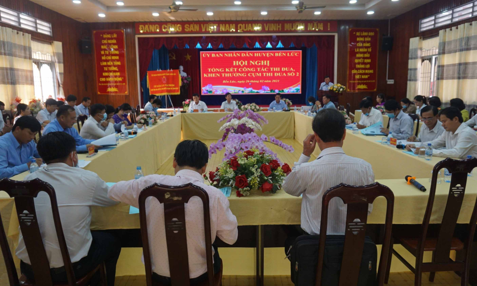 Cụm thi đua số 2 – tỉnh Long An: Tổng kết công tác thi đua, khen thưởng năm 2020