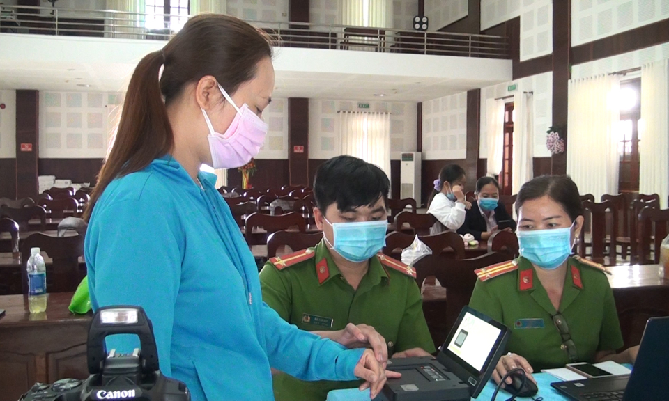 Đức Hòa: Dự kiến cấp gần 10 ngàn Thẻ căn cước công dân giai đoạn 1