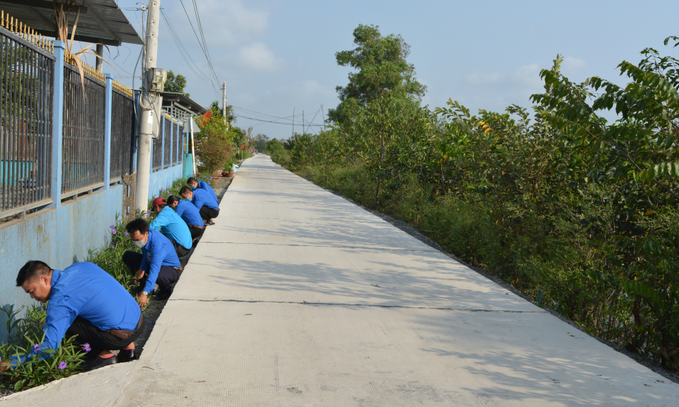 Cần Giuộc: Sôi nổi Tháng thanh niên năm 2021