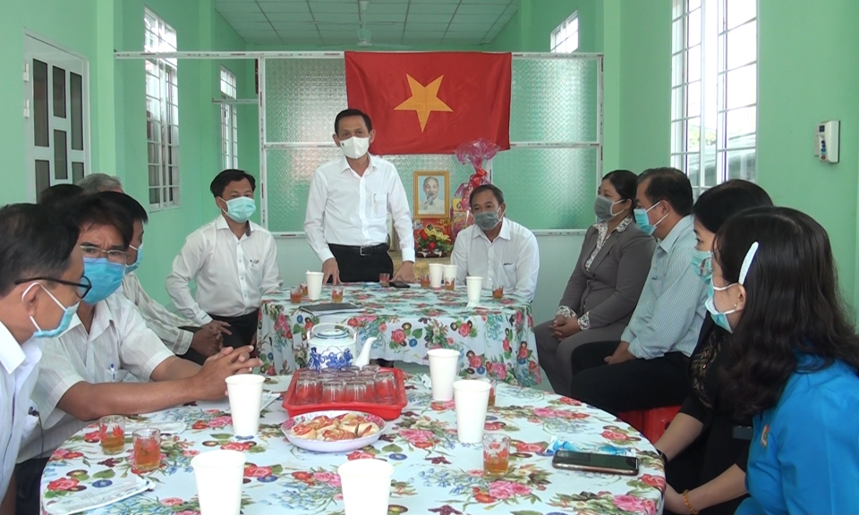 Lãnh đạo huyện Đức Hòa thăm, chúc Tết doanh nghiệp nhân dịp đầu năm mới Tân Sửu