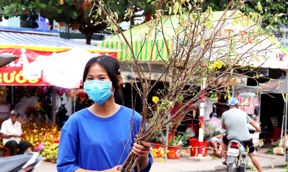 Chợ Tết mùa Covid-19