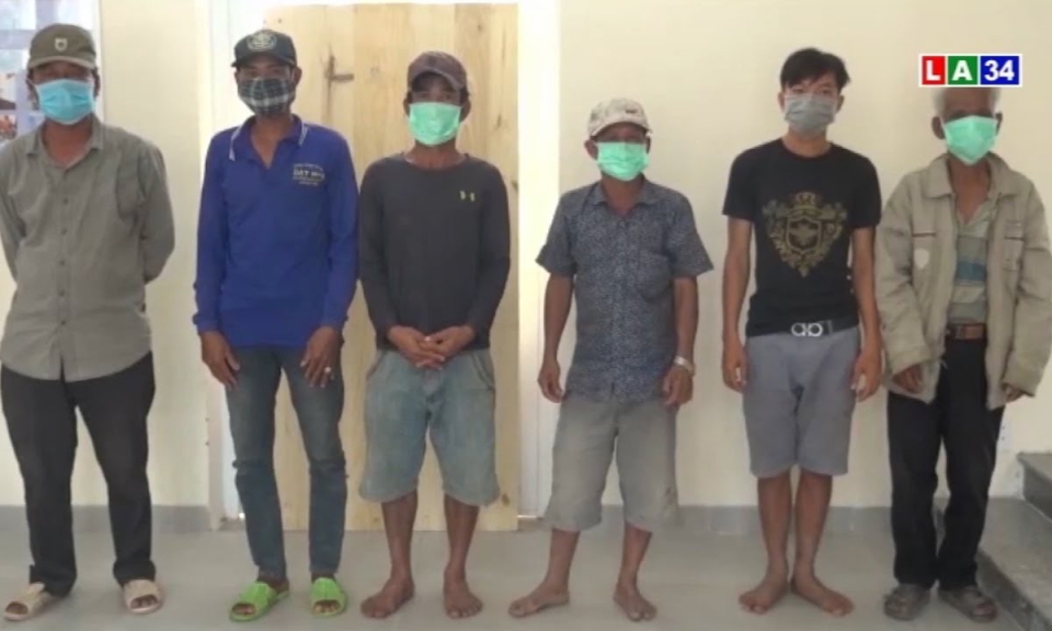 Đồng Tháp: Bắt 6 người nhập cảnh trái phép