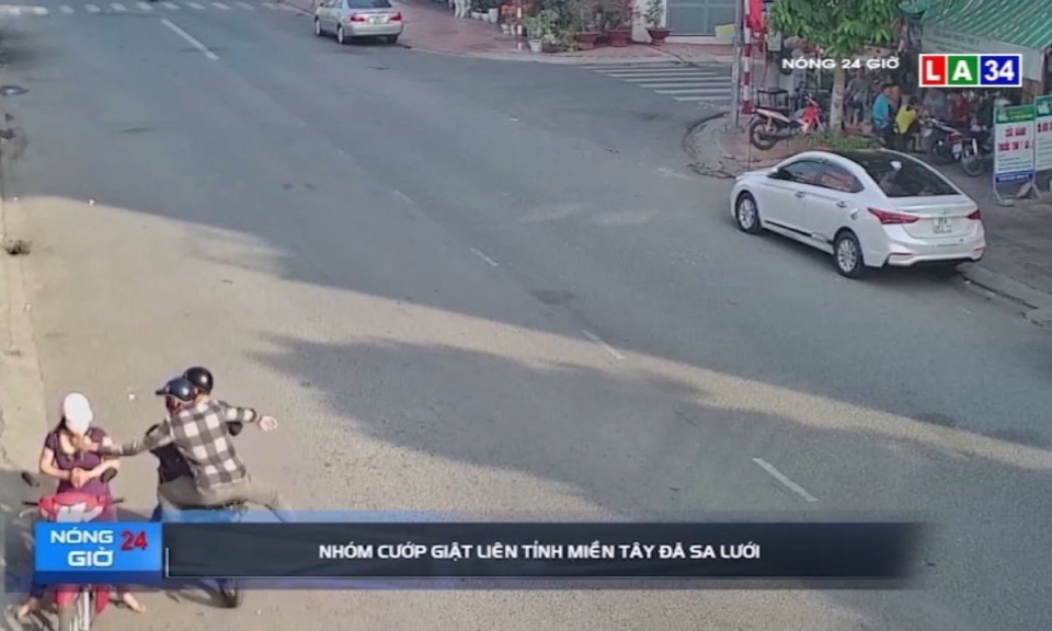 Nhóm cướp giật liên tỉnh miền Tây đã sa lưới