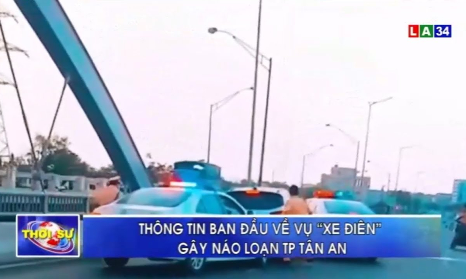 Thông tin ban đầu về vụ &#8220;xe điên&#8221; gây náo loạn TP Tân An