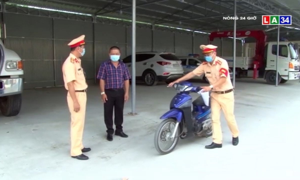 Đồng Tháp: Bất ngờ nhận lại xe máy bị trộm