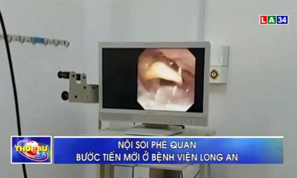 Nội soi phế quản &#8211; Bước tiến mới ở bệnh viện Long An