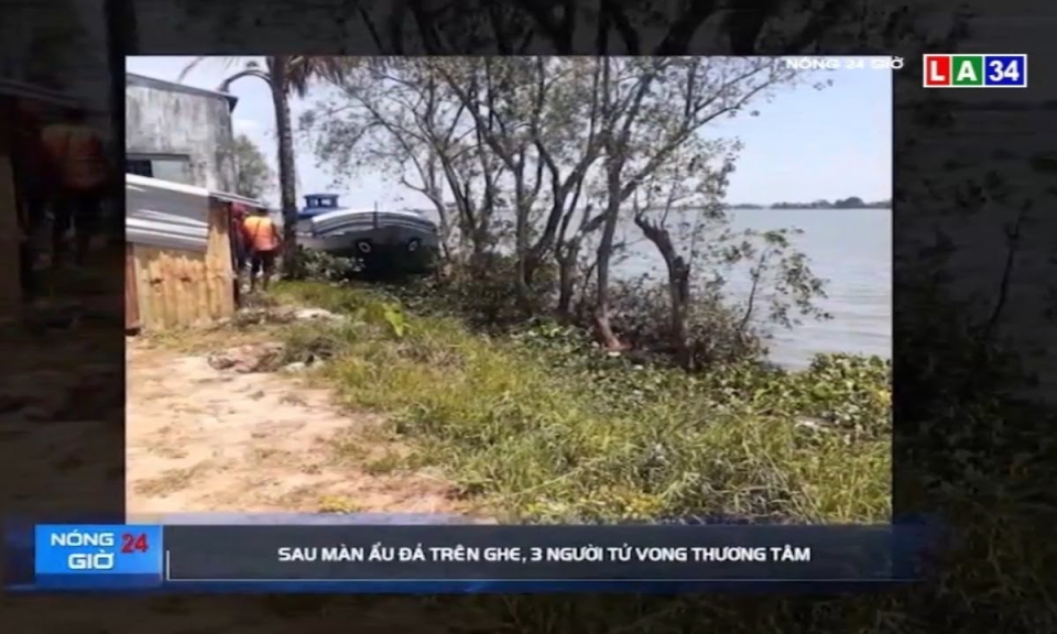 Sau màn ẩu đả trên ghe, 3 người tử vong thương tâm