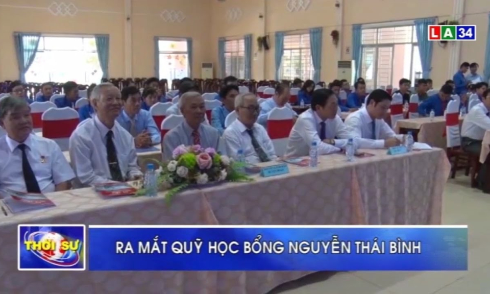 Cần Giuộc: Ra mắt quỹ học bổng Nguyễn Thái Bình