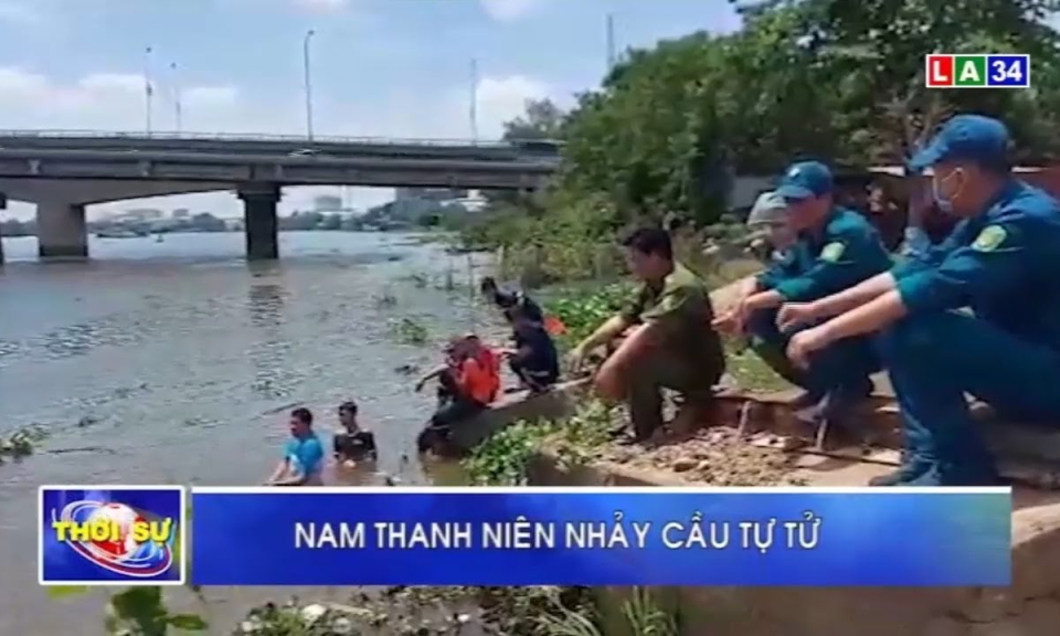 Long An: Nam thanh niên bỏ lại dép, mắt kính rồi nhảy cầu Bến Lức
