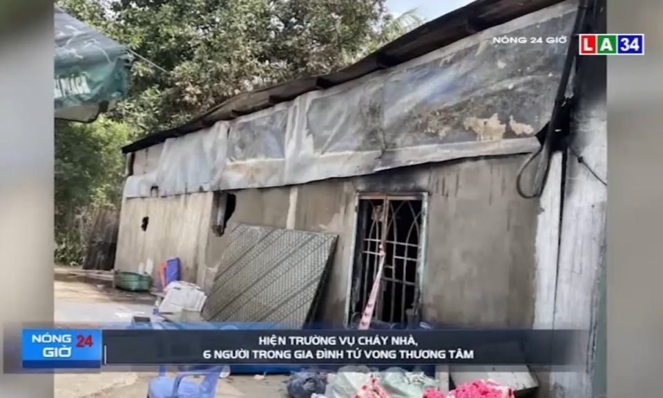 Hiện trường vụ cháy nhà, 6 người trong gia đình tử vong thương tâm
