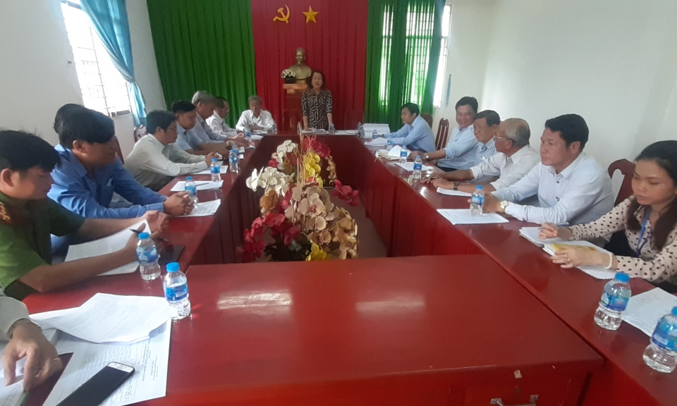 Châu Thành: Giám sát công tác bầu cử đại biểu Quốc hội và đại biểu HĐND các cấp nhiệm kỳ 2016 – 2021