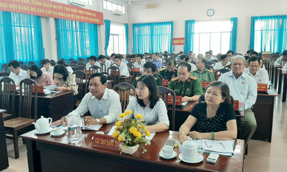 Hội nghị Ban Chấp Hành Đảng bộ TP Tân An lần thứ 5, khóa XI, nhiệm kỳ 2020-2025