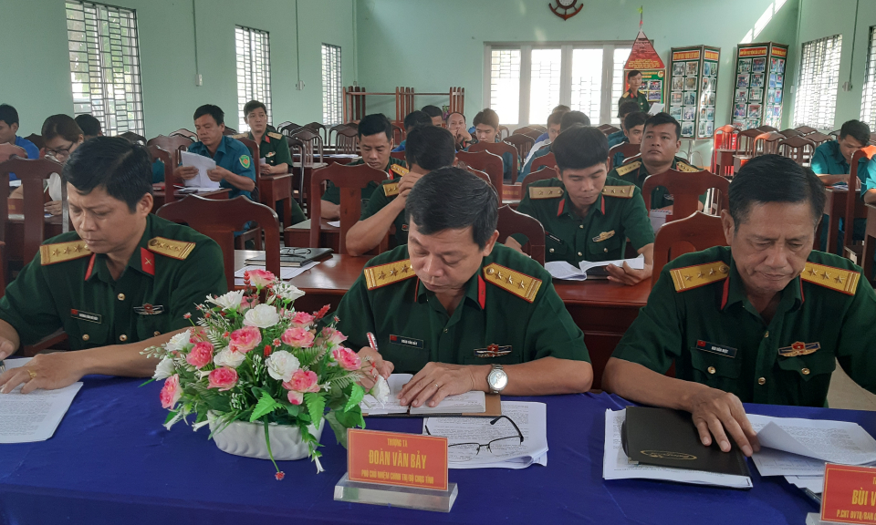 Tân Thạnh sơ kết 5 năm thực hiện chỉ thị 47 và tổng kết hoạt động lực lượng 47 đấu tranh phản bác các quan điểm sai trái thù địch trên mạng xã hội