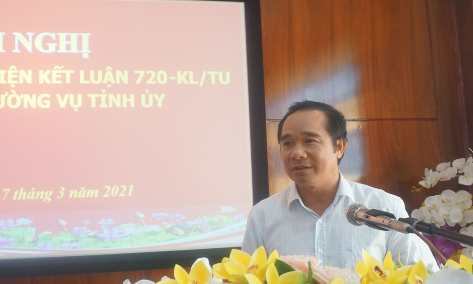 Bến Lức: Sơ kết thực hiện kết luận số 720-KL/TU của Ban Thường vụ Tỉnh ủy