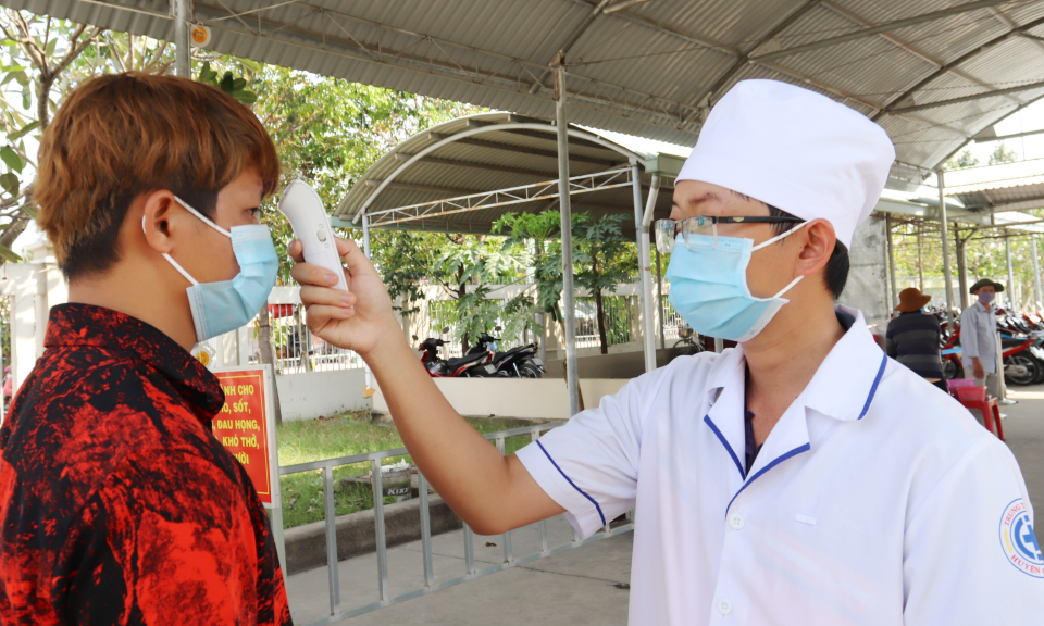 Cần Đước: Trung tâm y tế huyện thực hiện nghiêm quy định phòng dịch Covid-19