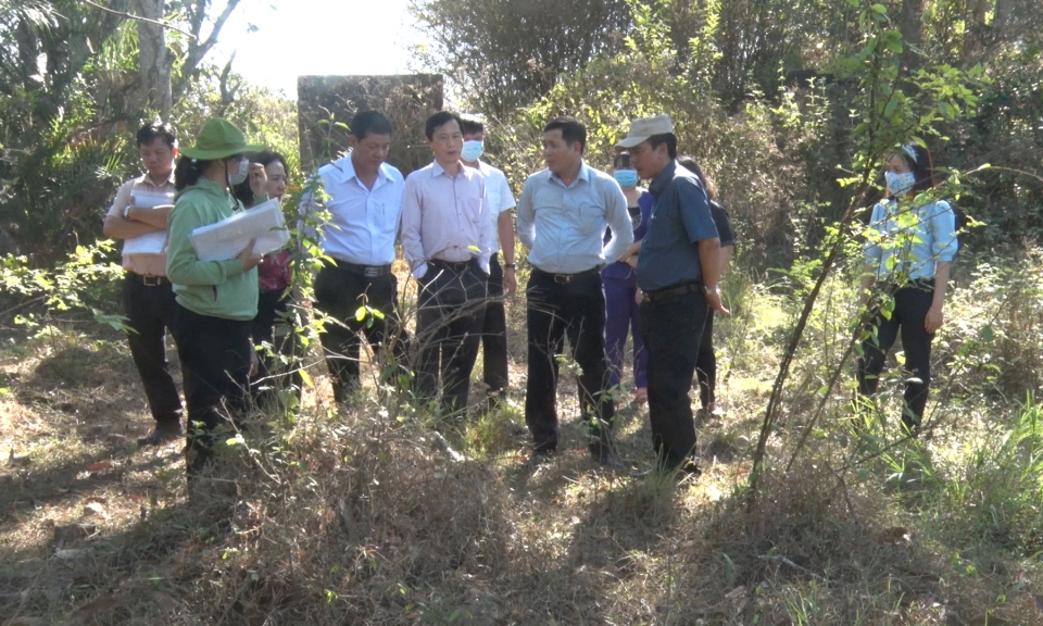 HĐND tỉnh khảo sát 2 Khu di tích cổ học Bình Tả và An Sơn