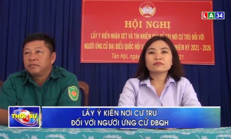 Đức Hòa: Lấy ý kiến nơi cư trú đối với người ứng cử ĐBQH