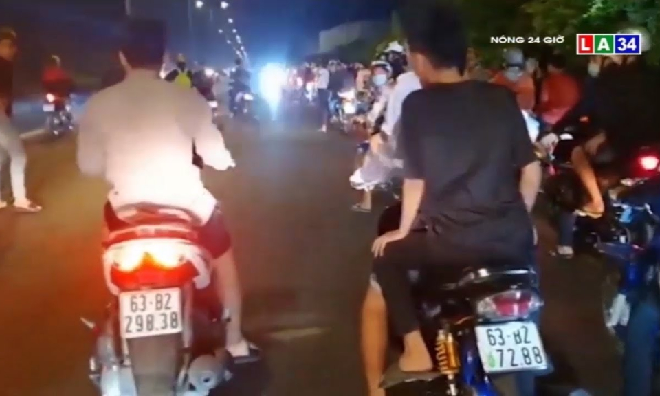 Tiền Giang: Bắt giữ nhóm &#8220;quái xế&#8221; chặn QL1 để &#8220;lấy đường&#8221; đua xe trái phép