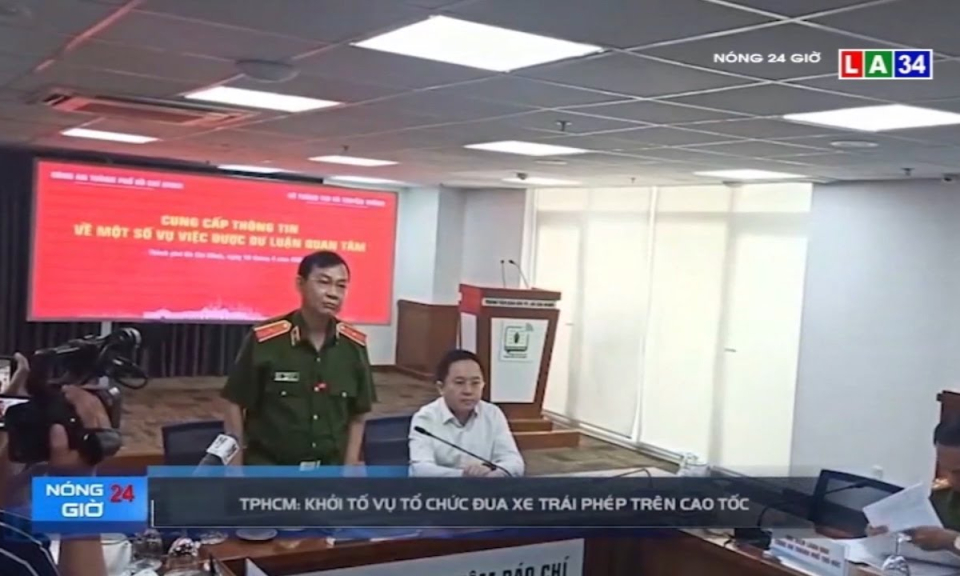 TP.HCM: Khởi tố vụ tổ chức đua xe trái phép trên cao tốc