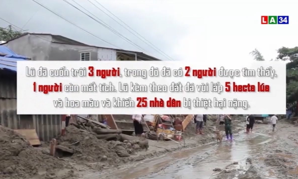 Lũ quét kinh hoàng ở tỉnh Lào Cai