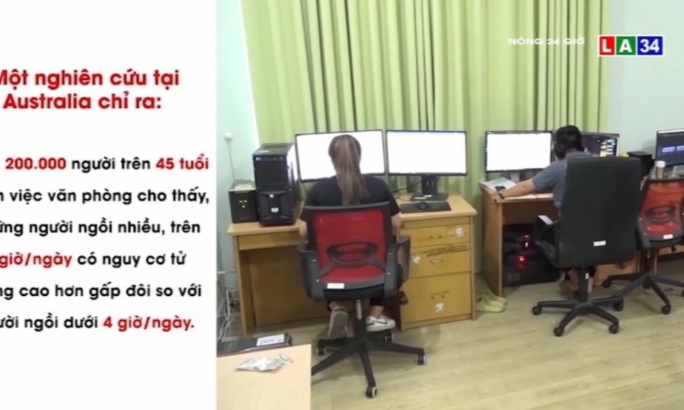 Coi chừng mắc hội chứng bệnh văn phòng!