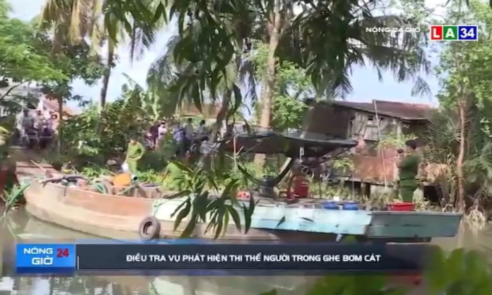 Vĩnh Long: Điều tra vụ phát hiện thi thể người trong ghe bơm cát