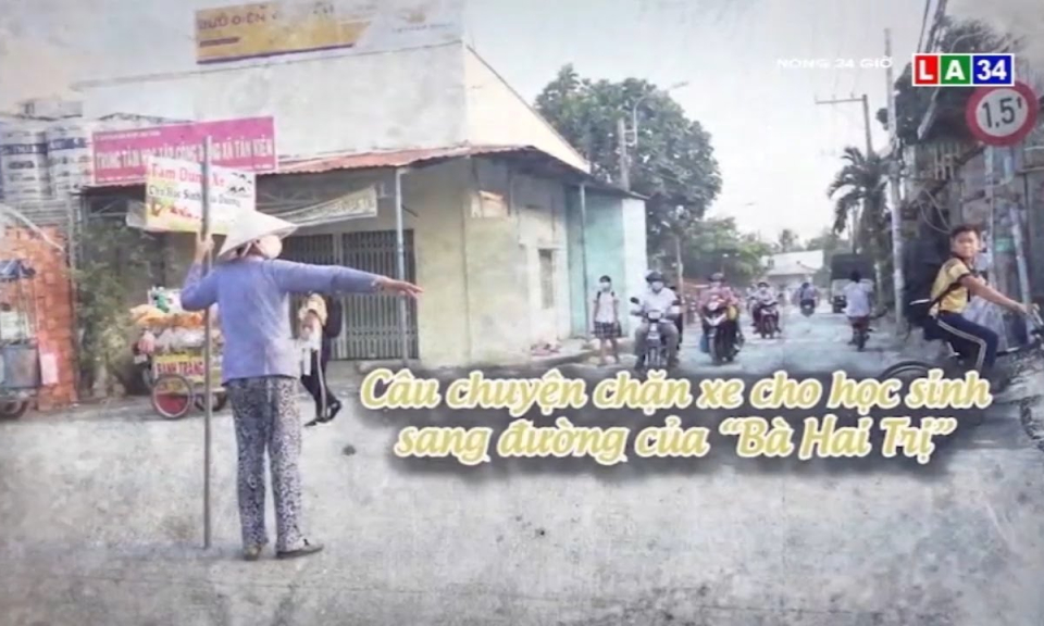 Câu chuyện chặn xe cho học sinh sang đường của &#8220;Bà Hai Trị&#8221;