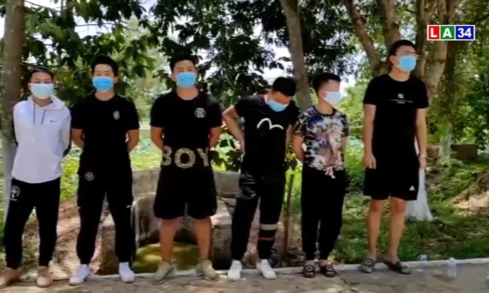 Đồn Biên phòng Bến Phố bắt giữ 6 đối tượng người Trung Quốc có hành vi xuất cảnh trái phép