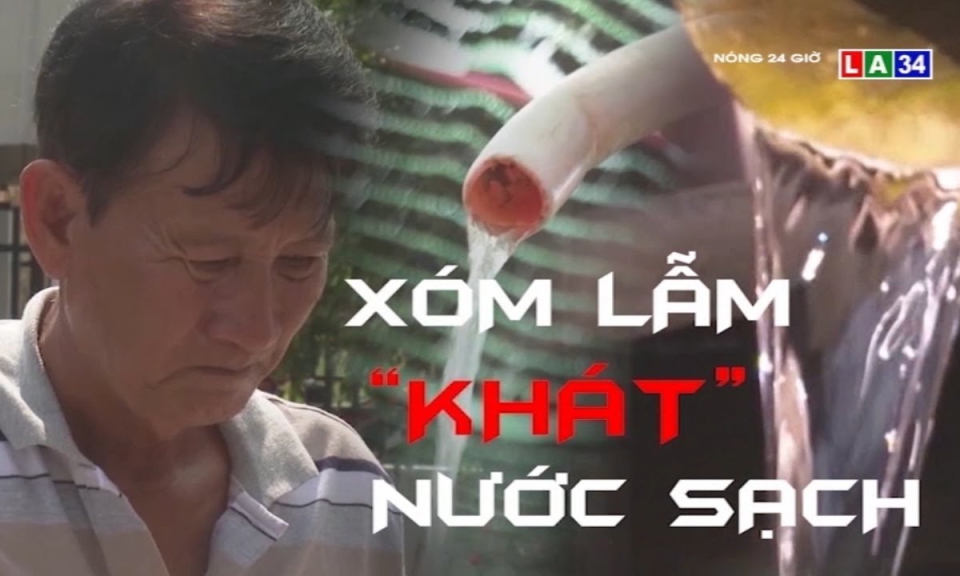 Xóm Lẫm &#8220;khát&#8221; nước sạch