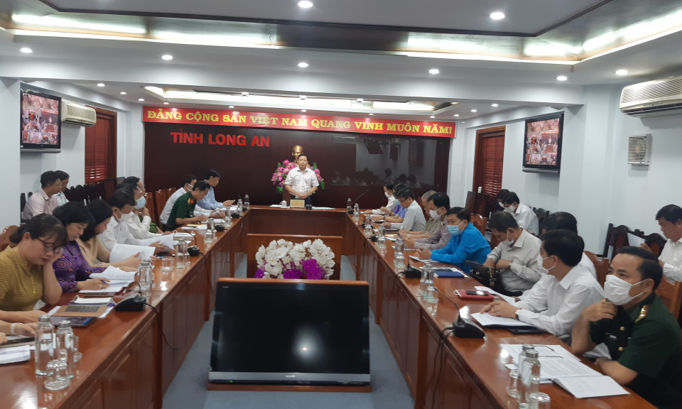 Long An quyết tâm không để xảy ra ca lây nhiễm Covid-19 trong cộng đồng