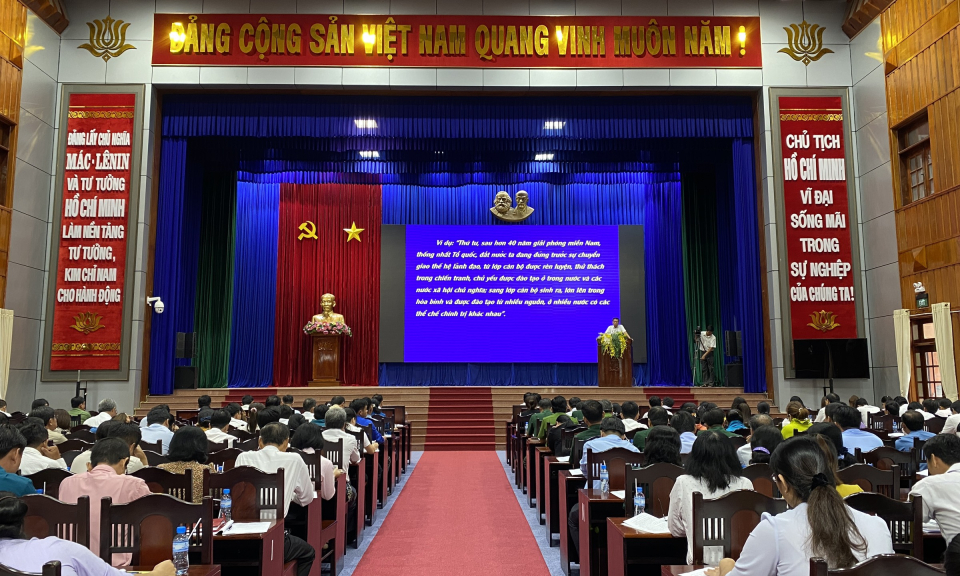 Tập huấn nghiệp công tác tuyên truyền miệng