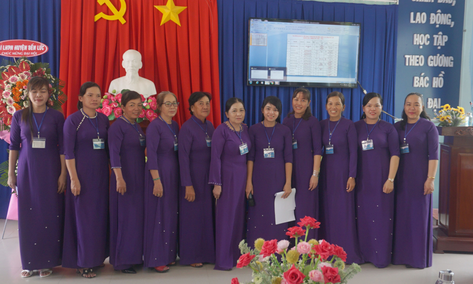 Bến Lức: Hội Liên hiệp Phụ nữ xã Thạnh Lợi đại hội đại biểu, nhiệm kỳ 2021-2026