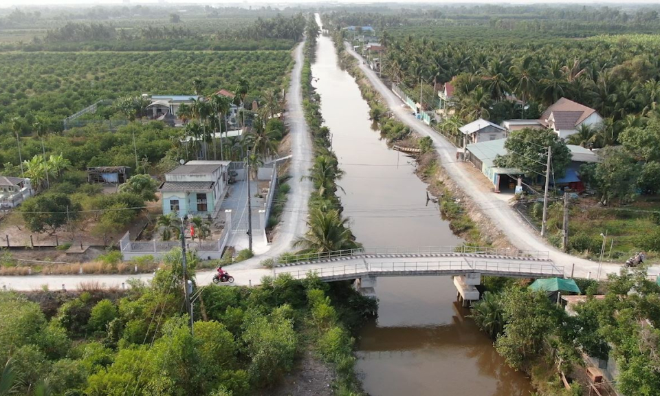 Long An: 99 xã đạt chuẩn nông thôn mới