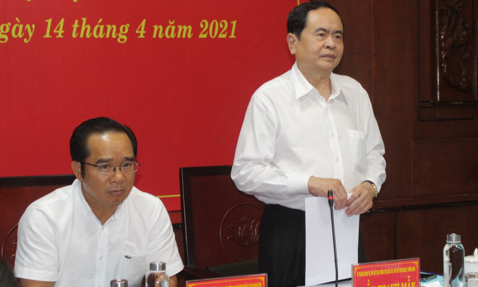 Hội đồng Bầu cử quốc gia giám sát, kiểm tra tại Long An