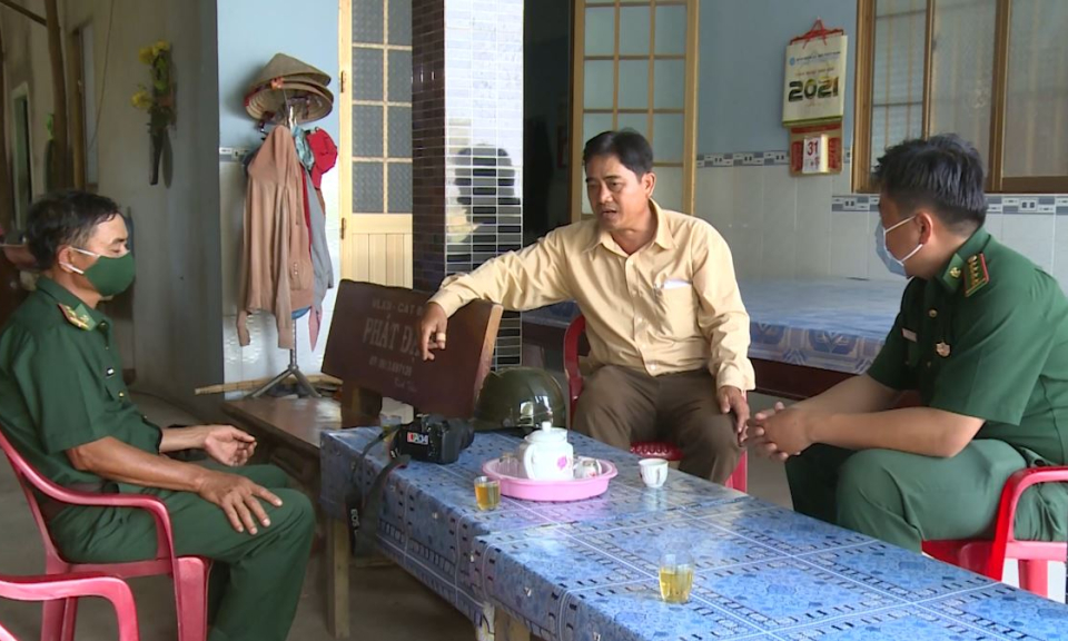 Tăng cường “thế trận lòng dân” bảo vệ tuyến biên giới phòng chống dịch COVID-19