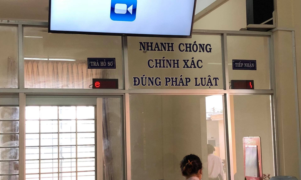 Bến Lức: Phát huy hiệu quả 2 sáng kiến trong cải cách hành chính