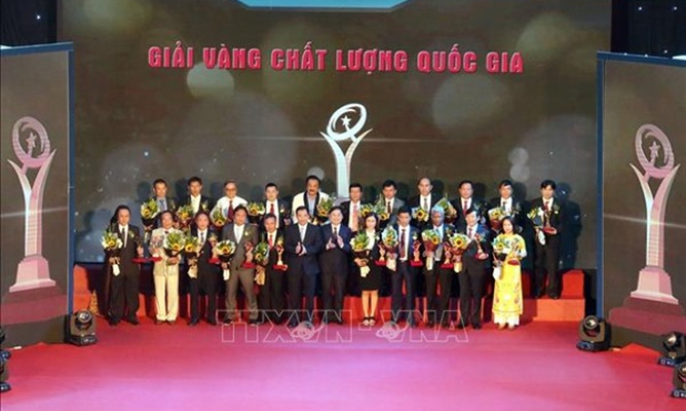 Ngày 25/4 sẽ trao Giải thưởng Chất lượng Quốc gia