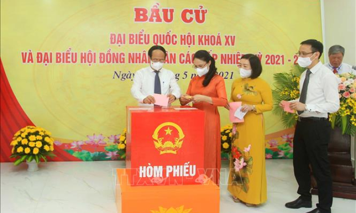 Thông tin từ Hội đồng Bầu cử Quốc gia: Hầu hết các địa phương có tỷ lệ cử tri đi bầu cao