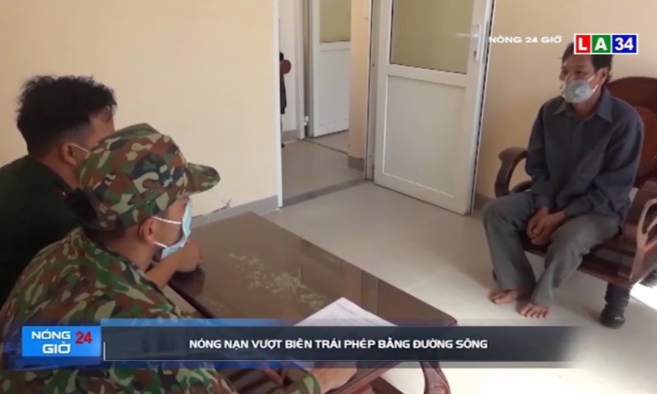 Nóng tình trạng vượt biên trái phép bằng đường sông