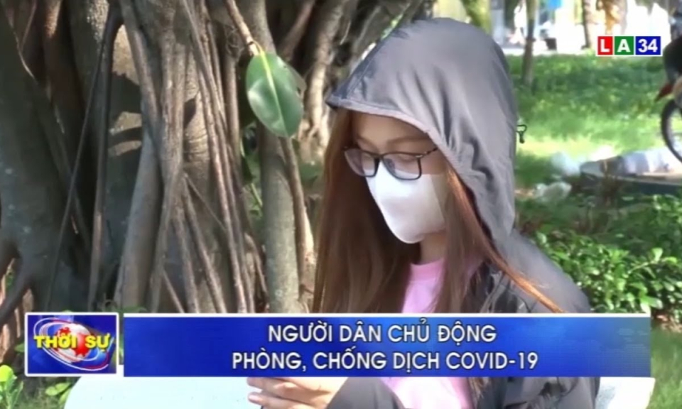 Long An: Người dân chủ động phòng, chống dịch Covid-19