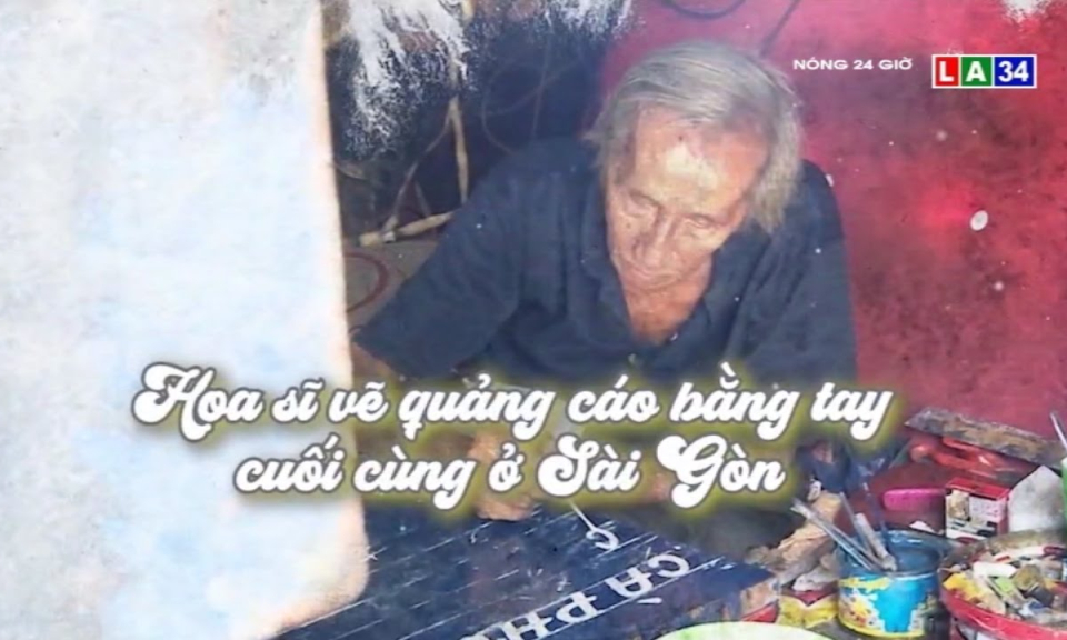 Họa sĩ vẽ quảng cáo bằng tay cuối cùng ở Sài Gòn