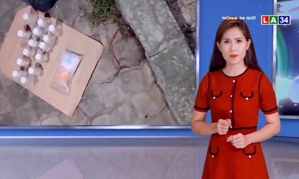 Phát hiện số lượng &#8220;khủng&#8221; chất lỏng ma túy dạng &#8220;nước biển&#8221;