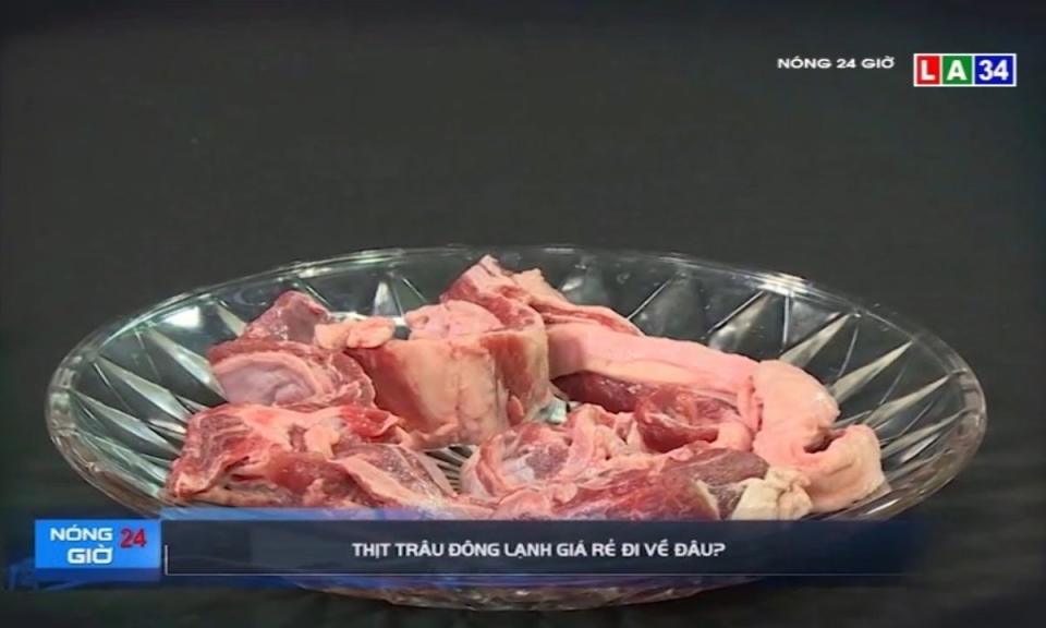 Thịt trâu đông lạnh giá rẻ đi về đâu?