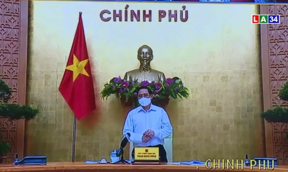 Thủ tướng Chính phủ chủ trì hội nghị trực tuyến phòng, chống Covid-19