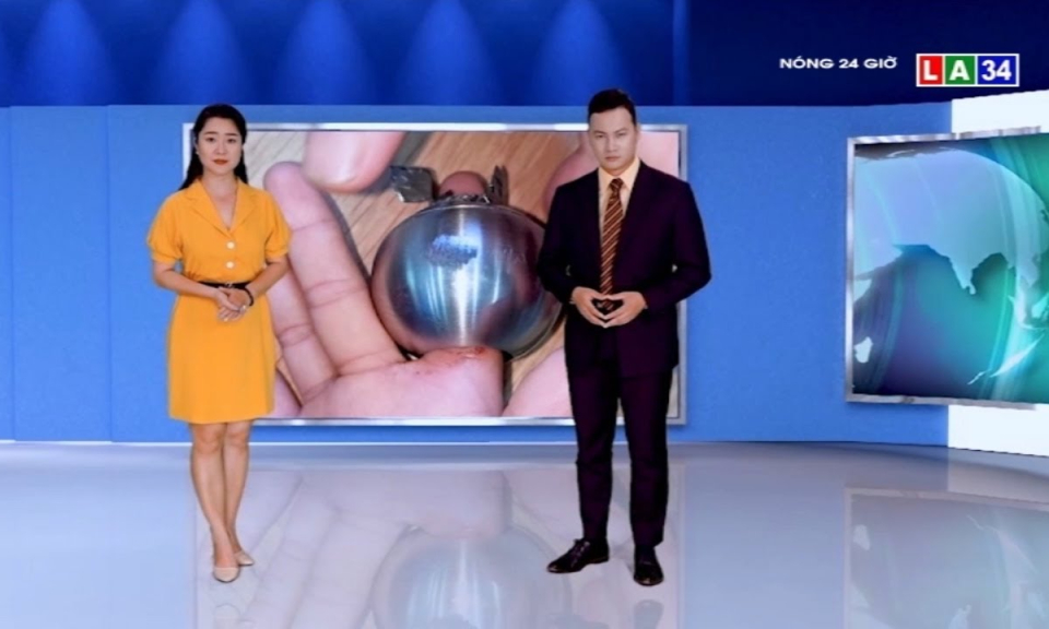 Hồi hộp theo dõi bác sĩ giải cứu ngón tay bé trai khỏi ổ khóa