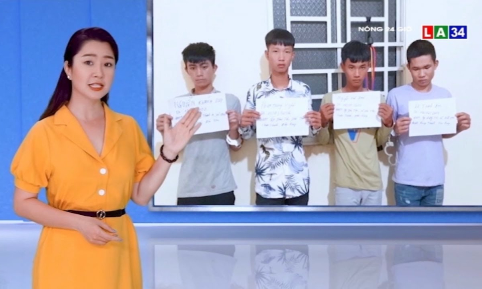 Dùng hung khí chém 1 thanh niên nguy kịch, 4 đối tượng bị bắt giữ