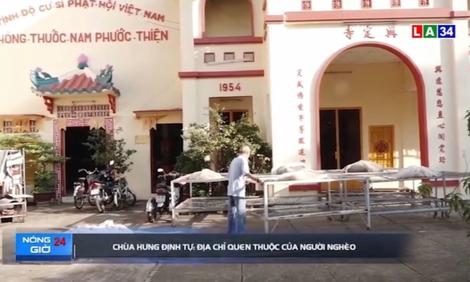 Chùa Hưng Định Tự: địa chỉ quen thuộc của người nghèo